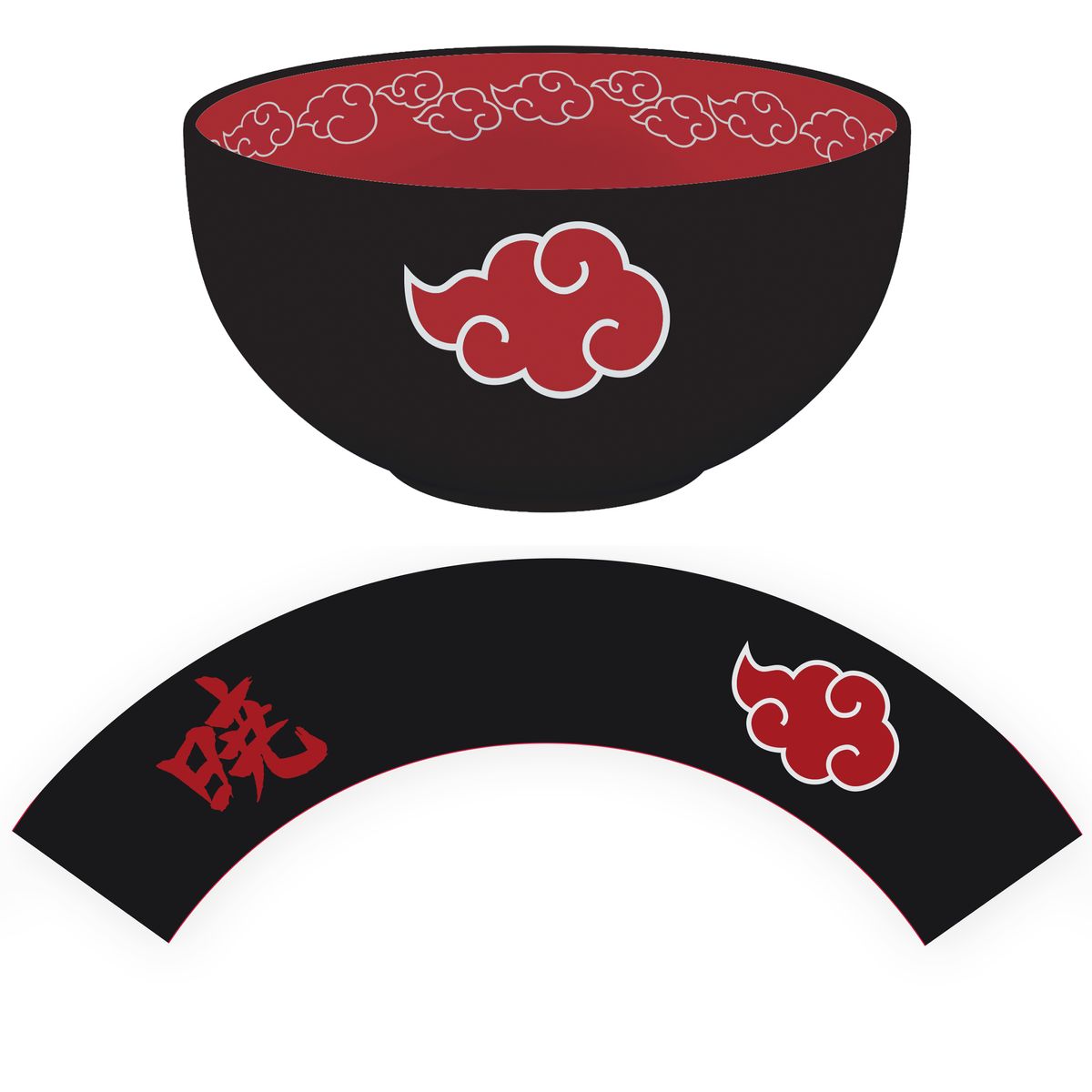 Naruto - Akatsuki - Schale