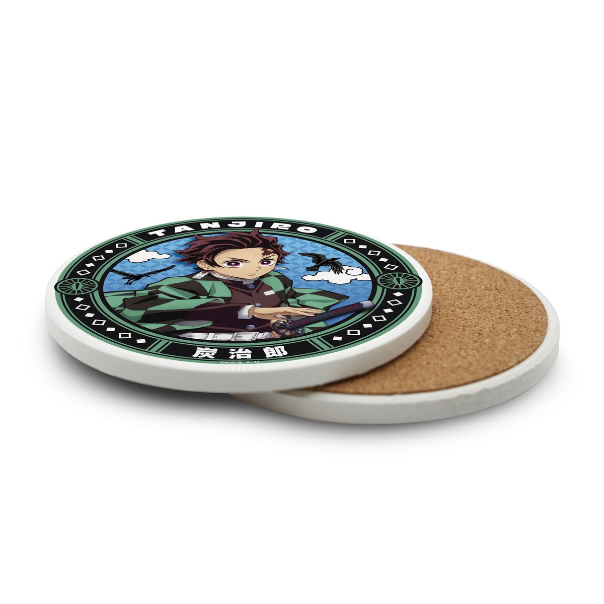 Demon Slayer - Tanjiro - ceramic coaster