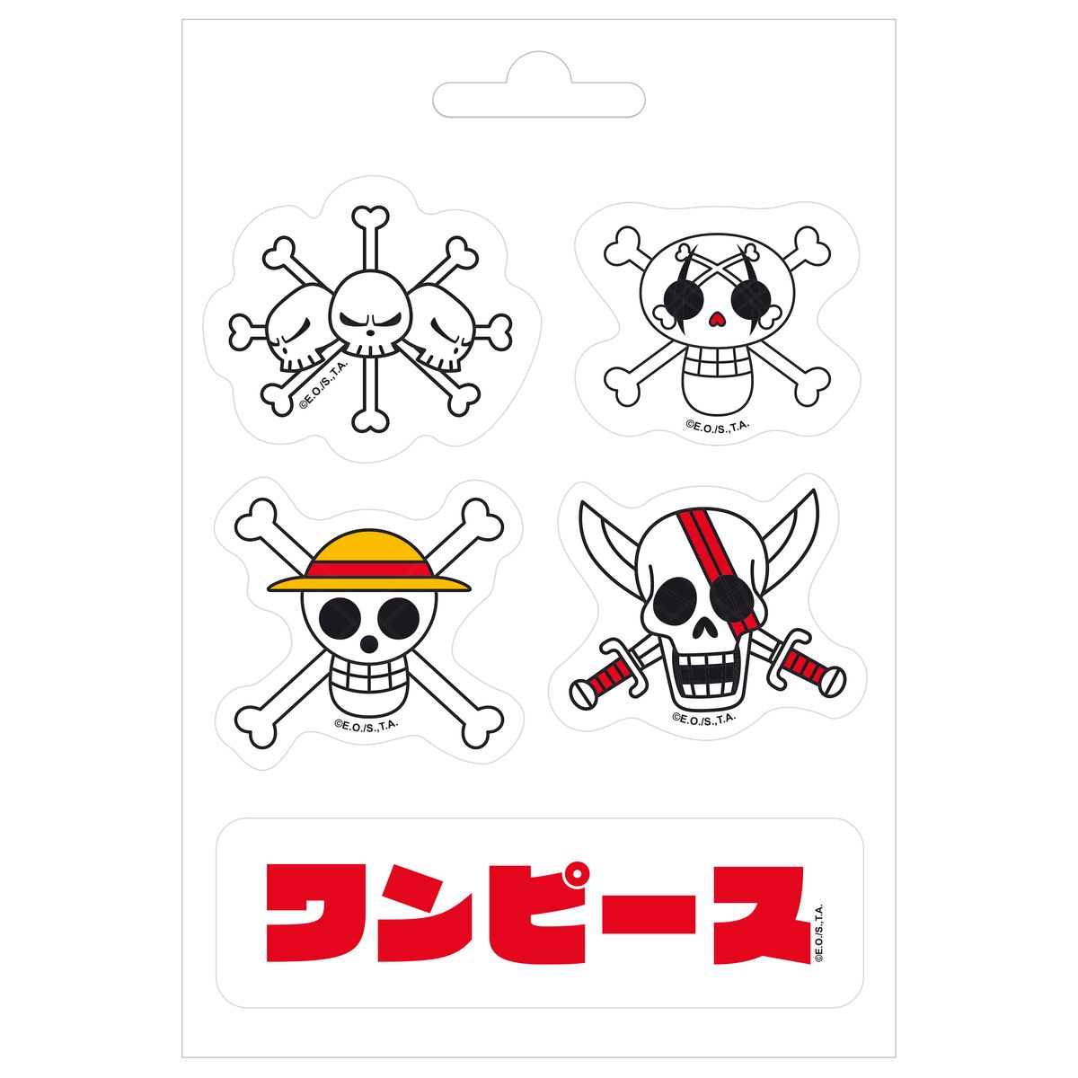 One Piece - Emperors Skulls - Sticker