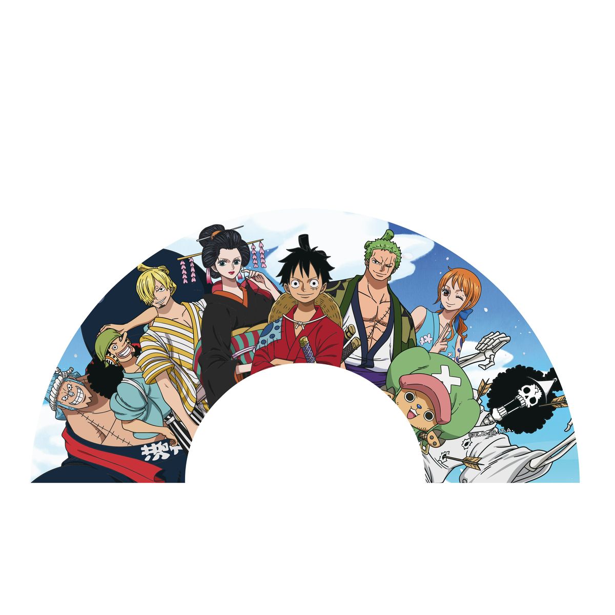 One Piece - Straw Hat Crew Wano - Fächer