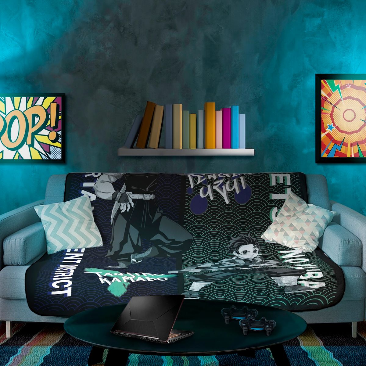 Demon Slayer - Tanjiro &amp; Tengen - Blanket