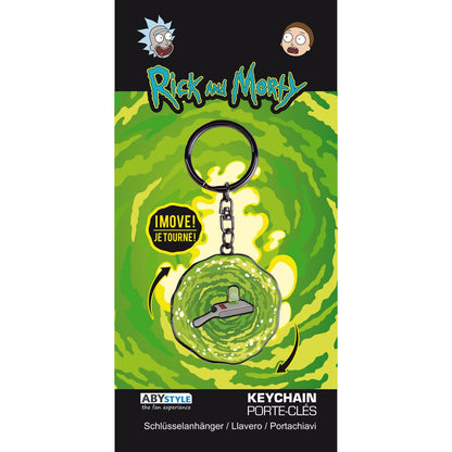 Rick and Morty - Portal - Keychain