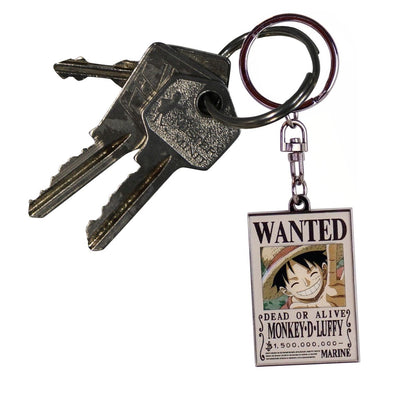 One Piece - Wanted Luffy - Schlüsselanhänger