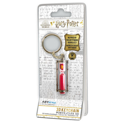 Harry Potter - Gryffindor Hourglass - Keychain