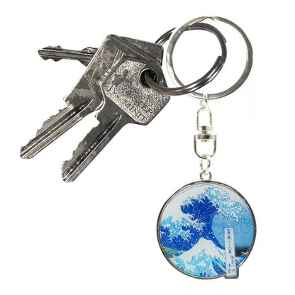Hokusai - Great Wave - Keyring