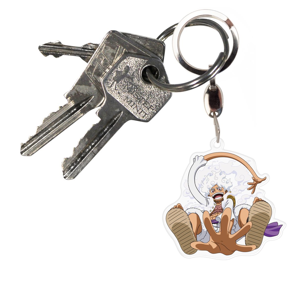 One Piece - Luffy Gear 5th - Keychain