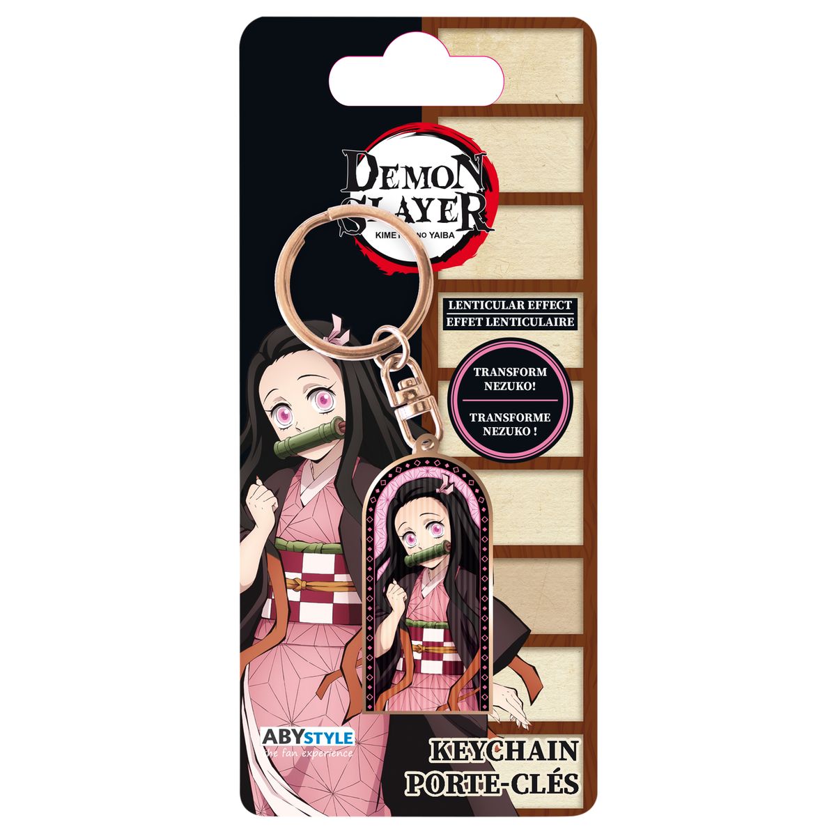 Demon Slayer - Nezuko - Lentikular-Schlüsselanhänger