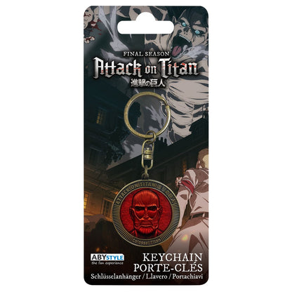 Attack on Titan - Colossal Titan Medallion - Schlüsselanhänger