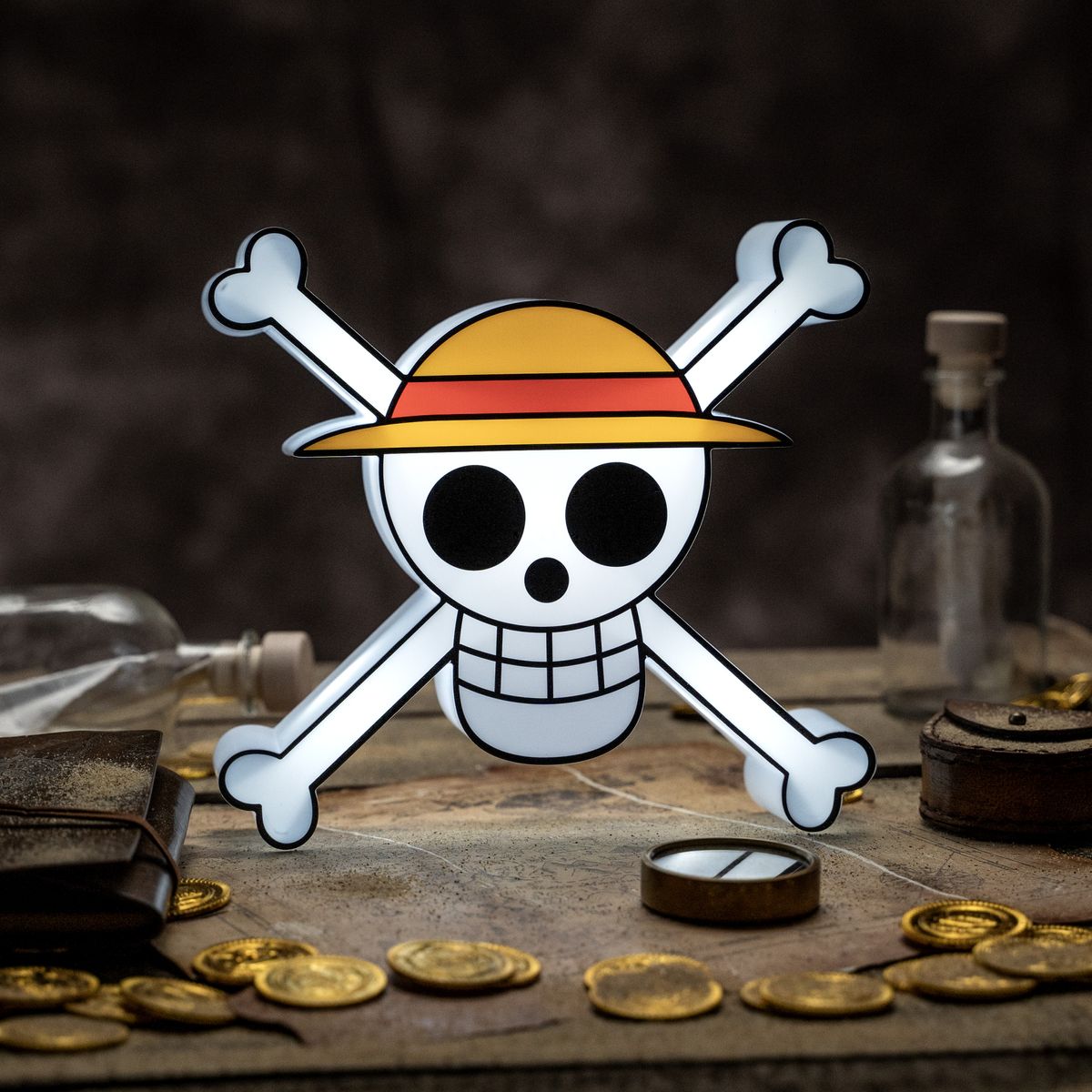 One Piece - Skull - Tischlampe