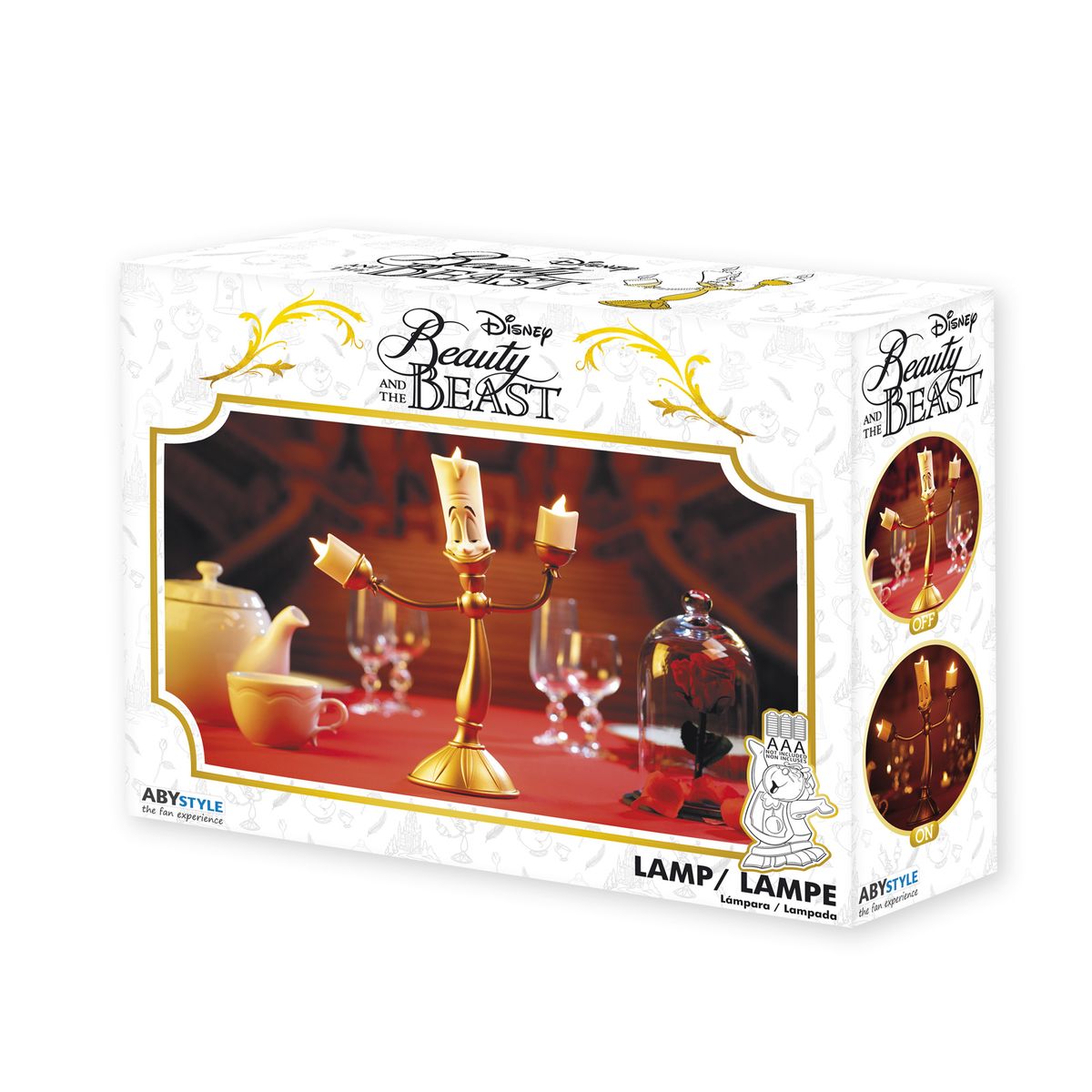 Beauty and the Beast - Lumière - Table Lamp