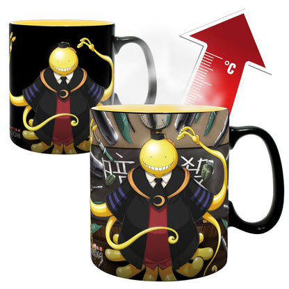 Assassination Classroom - Koro attacked - XXL color changing mug
