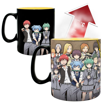 Assassination Classroom - Koro attacked - XXL color changing mug
