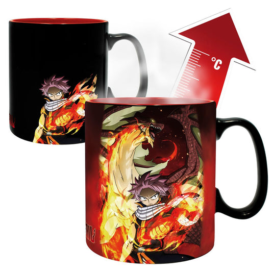 Fairy Tail - Natsu & Lucy - XXL-Farbwechsel-Tasse