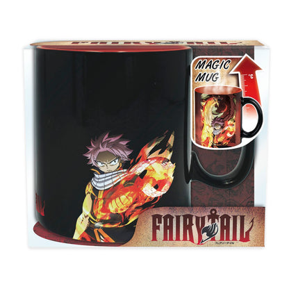 Fairy Tail - Natsu &amp; Lucy - XXL color changing mug
