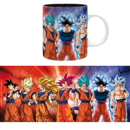 Dragon Ball - Goku transformation - Tasse