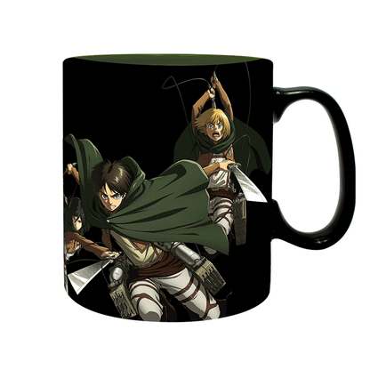 Attack on Titan - Titan Eren - XXL-Farbwechsel-Tasse