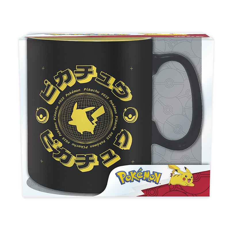 Pokémon - Pikachu Black Iconic - XL-Tasse