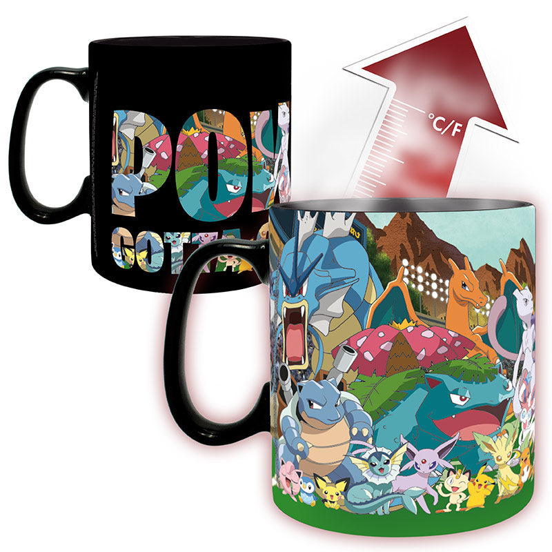 Pokémon - Gotta catch em all - XXL-Farbwechsel-Tasse | yvolve Shop