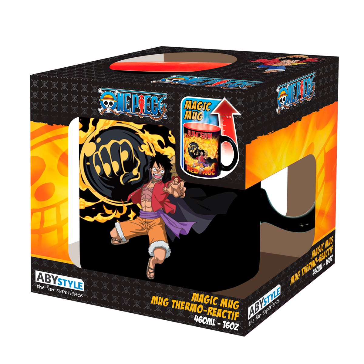 One Piece - Luffy vs Kaidou - XXL-Farbwechsel-Tasse