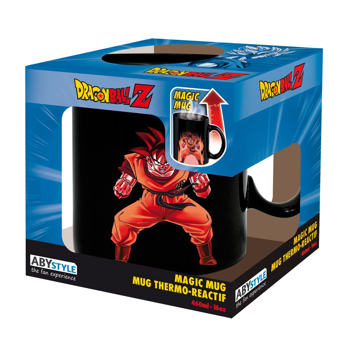 Dragon Ball - Goku Kaioken - XXL color changing mug
