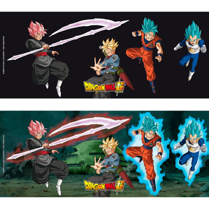 Dragon Ball - Saiyans vs Black - XXL Color Changing Mug