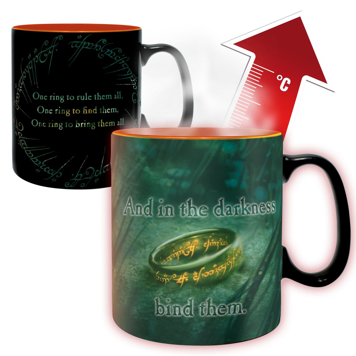 Herr der Ringe - Sauron - XXL-Farbwechsel-Tasse
