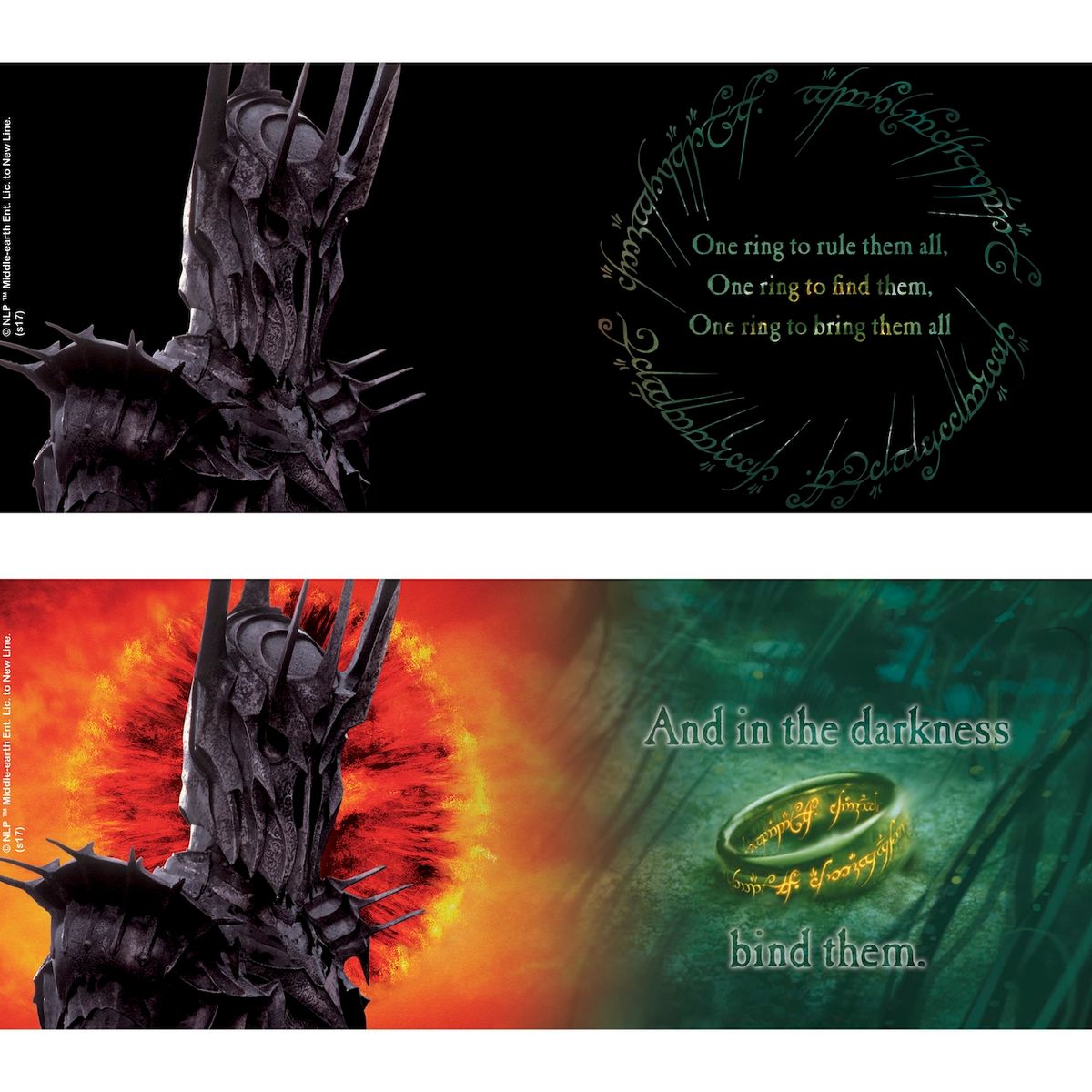 Herr der Ringe - Sauron - XXL-Farbwechsel-Tasse