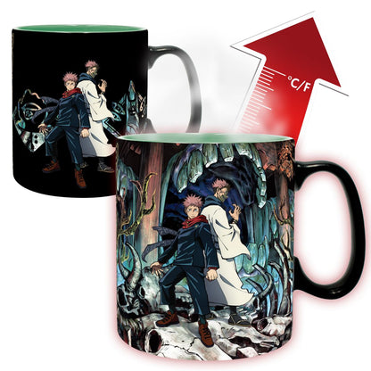 Jujutsu Kaisen - Yuji & Sukuna - XXL Farbwechsel-Tasse