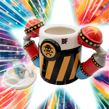One Piece - Iron Pirate Franky shogun - 3D mug