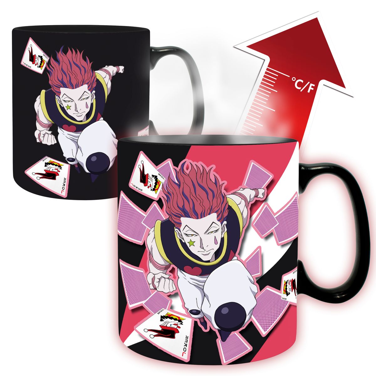 Hunter x Hunter - Gon &amp; Hisoka - XXL Color-Changing Mug