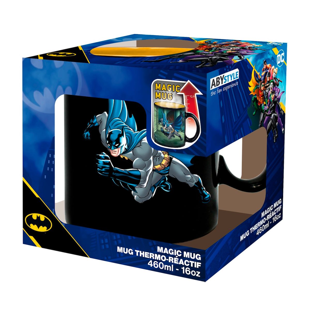 Batman - Batman & Joker - XXL-Farbwechsel-Tasse