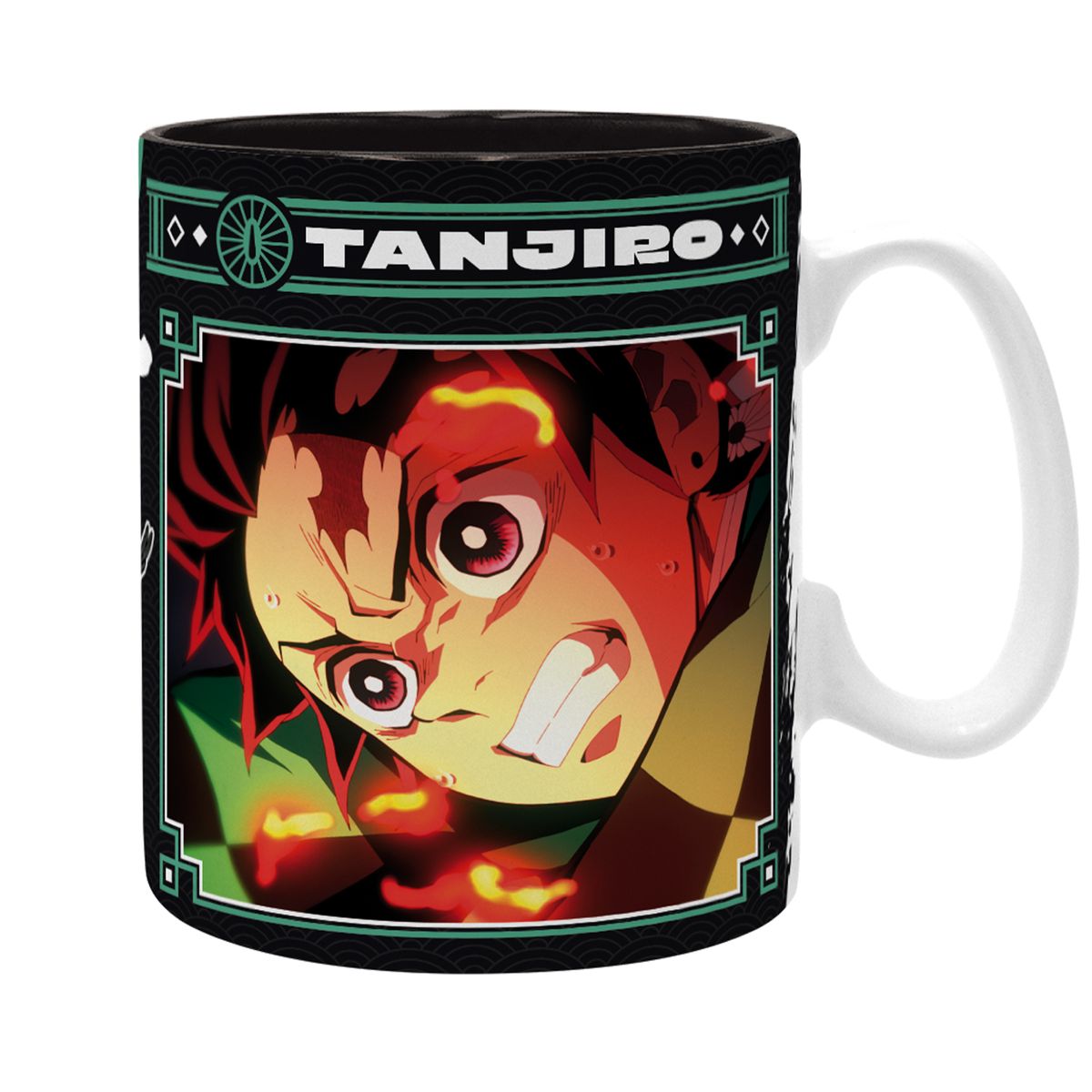Demon Slayer - Tanjiro black &amp; green - XXL cup