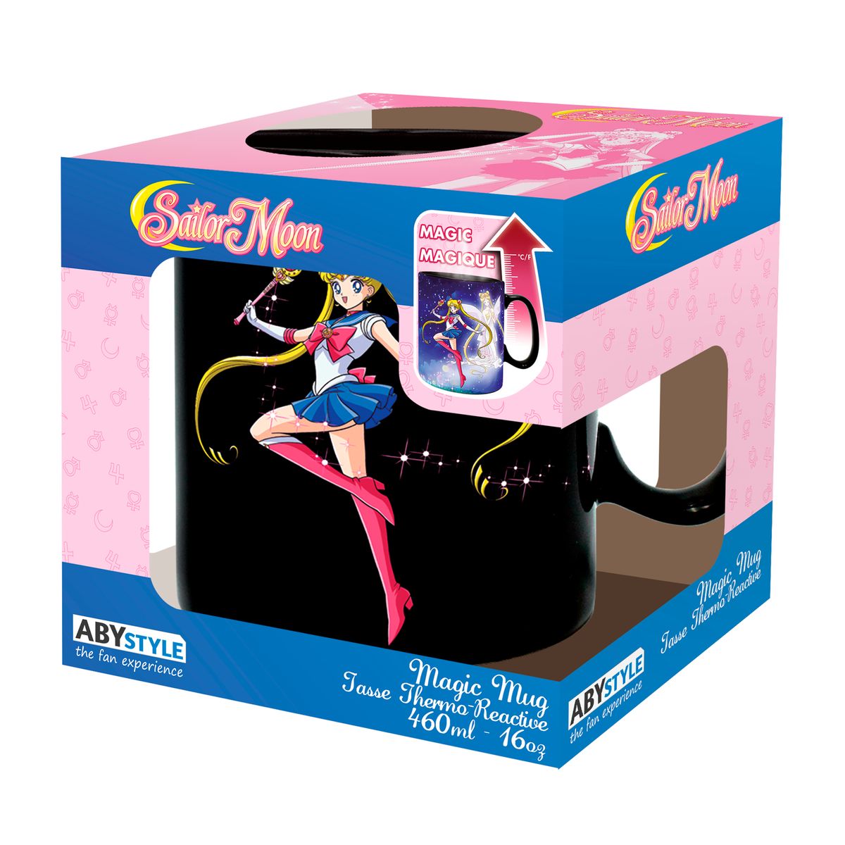 Sailor Moon - Sailor & Chibi - XXL Farbwechsel-Tasse