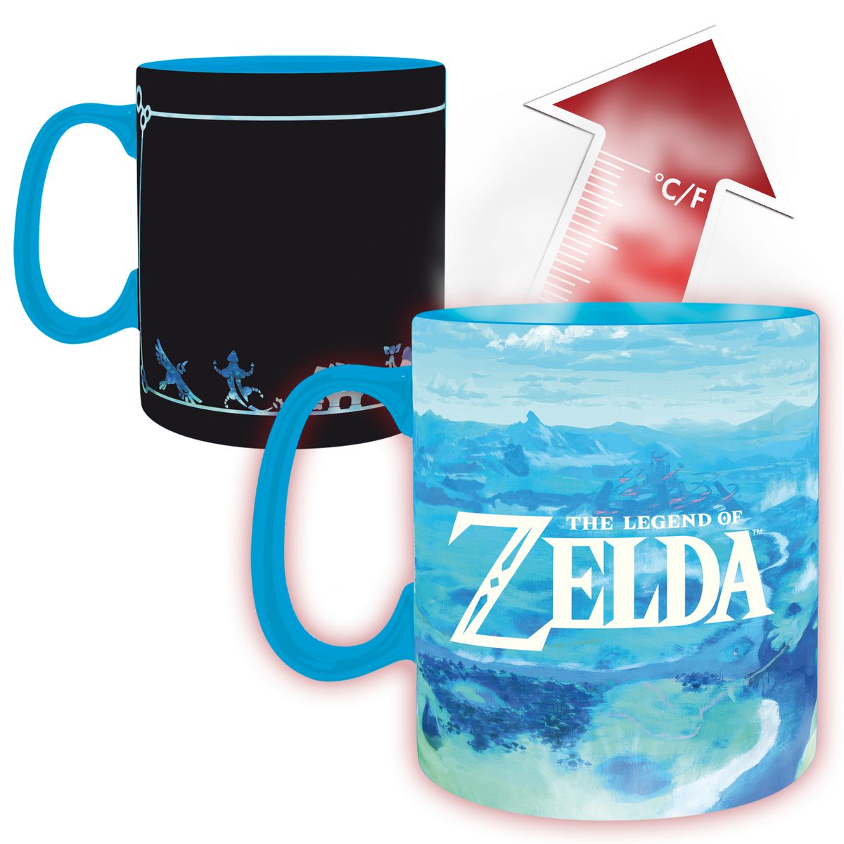 The Legend of Zelda - Breath of the Wild - XXL Farbwechsel-Tasse