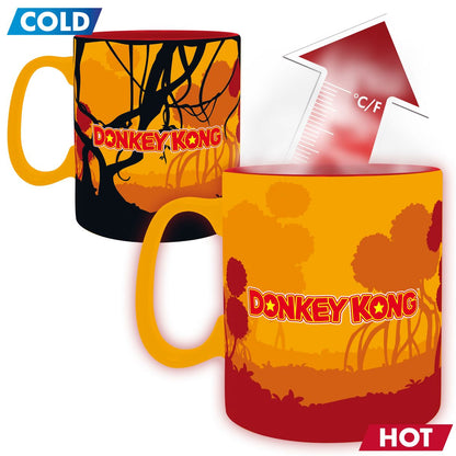 Nintendo - Donkey Kong - XXL Farbwechsel-Tasse