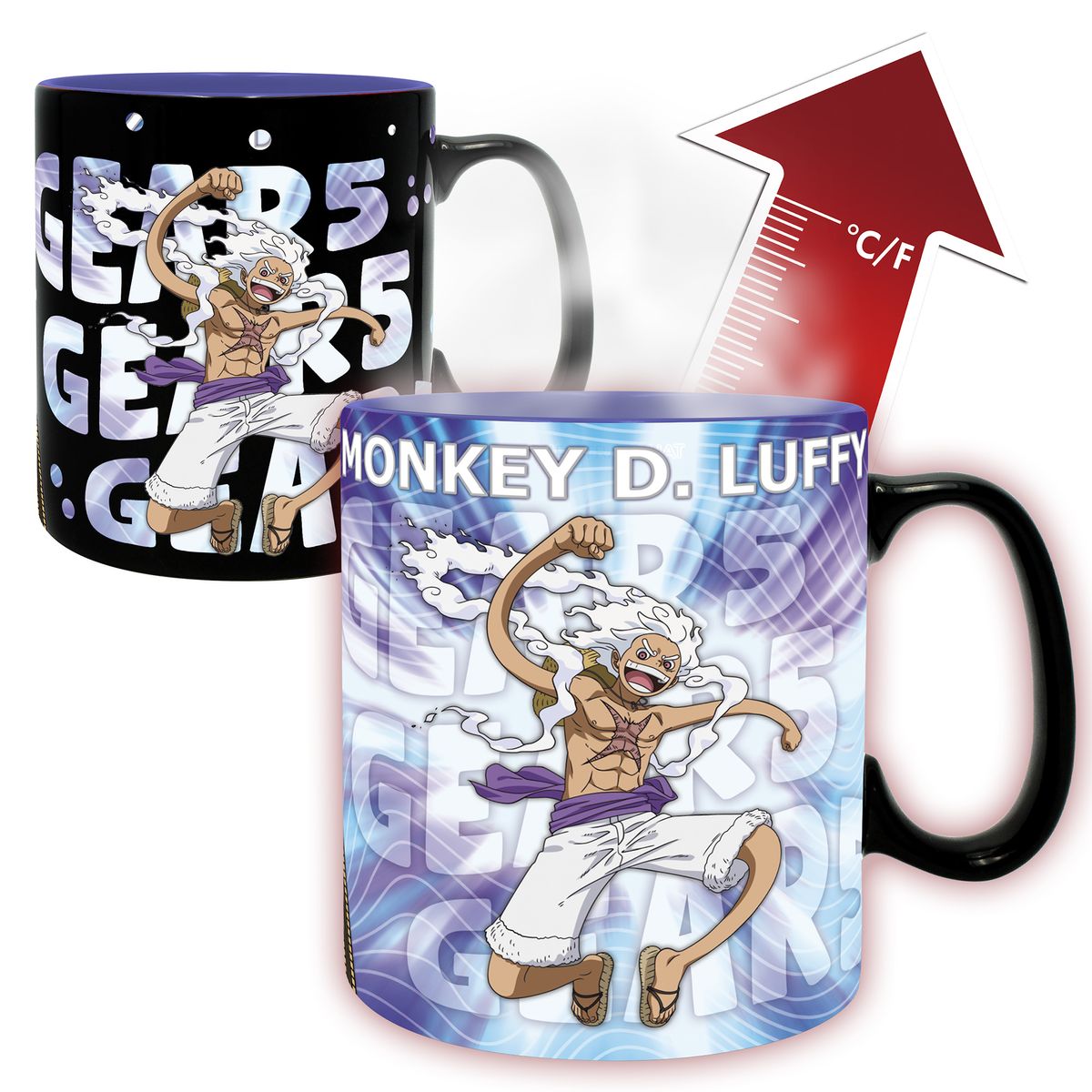 One Piece - Gear 5th - Farbwechsel-Tasse