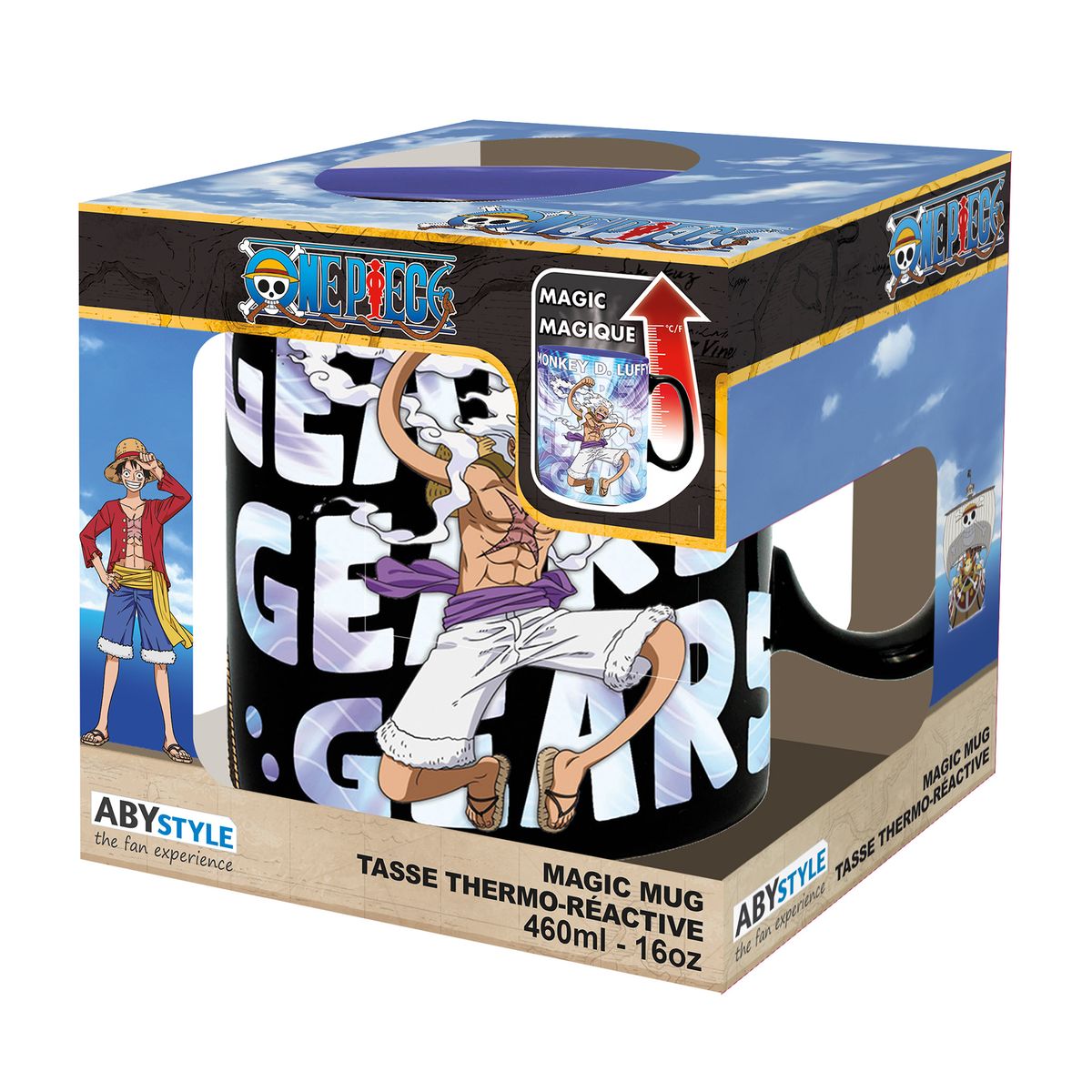 One Piece - Gear 5th - Farbwechsel-Tasse