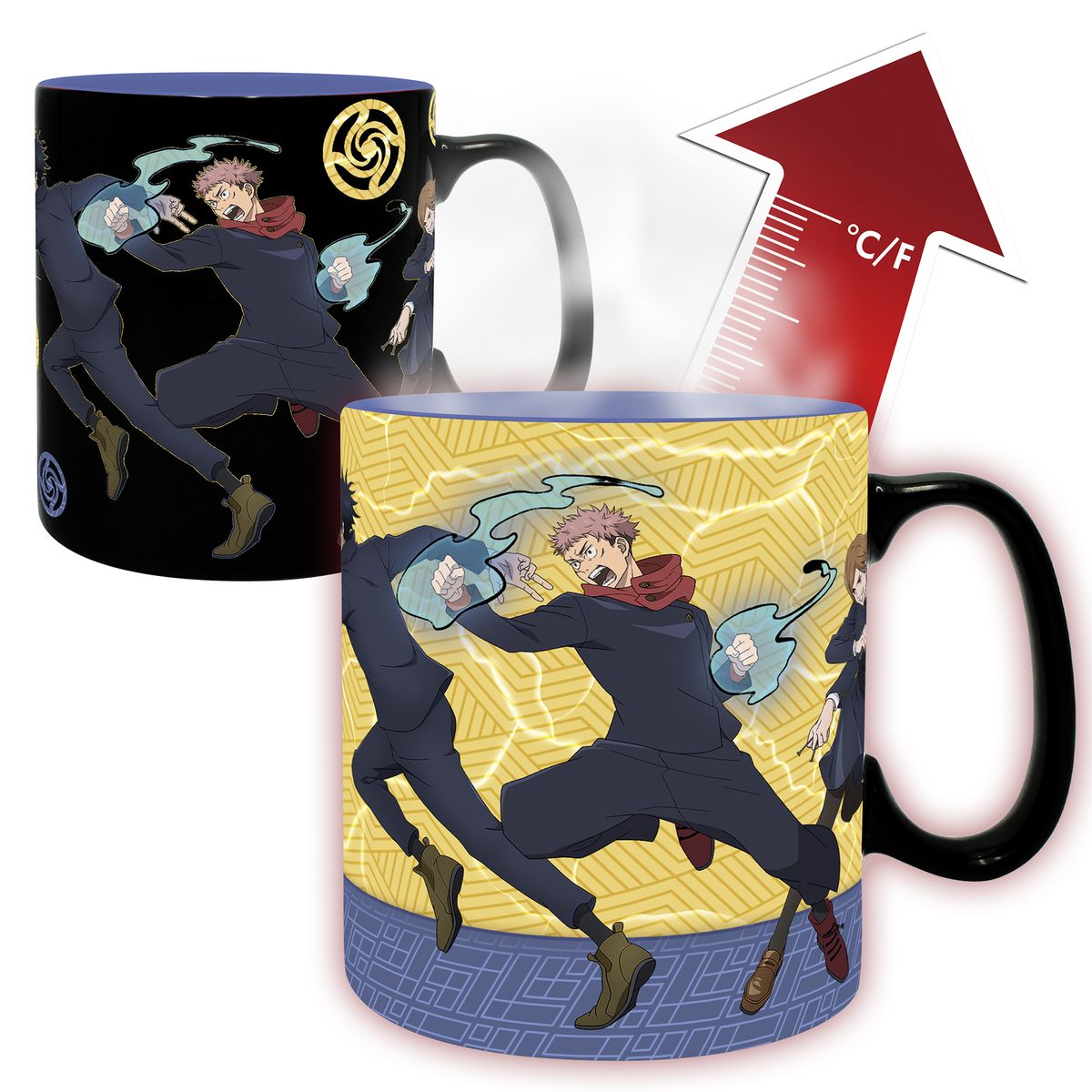Jujutsu Kaisen - Group - XXL Farbwechsel-Tasse