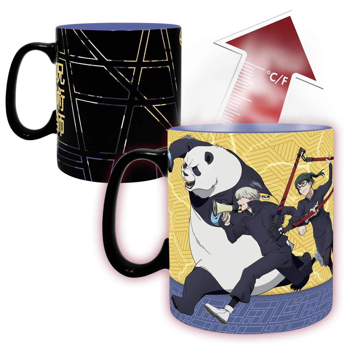 Jujutsu Kaisen - Group - XXL Farbwechsel-Tasse