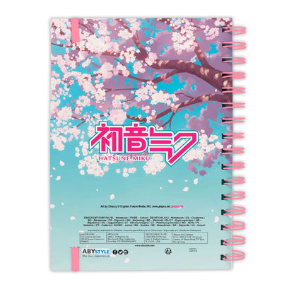 Hatsune Miku - Cherry Blossom - Notizbuch