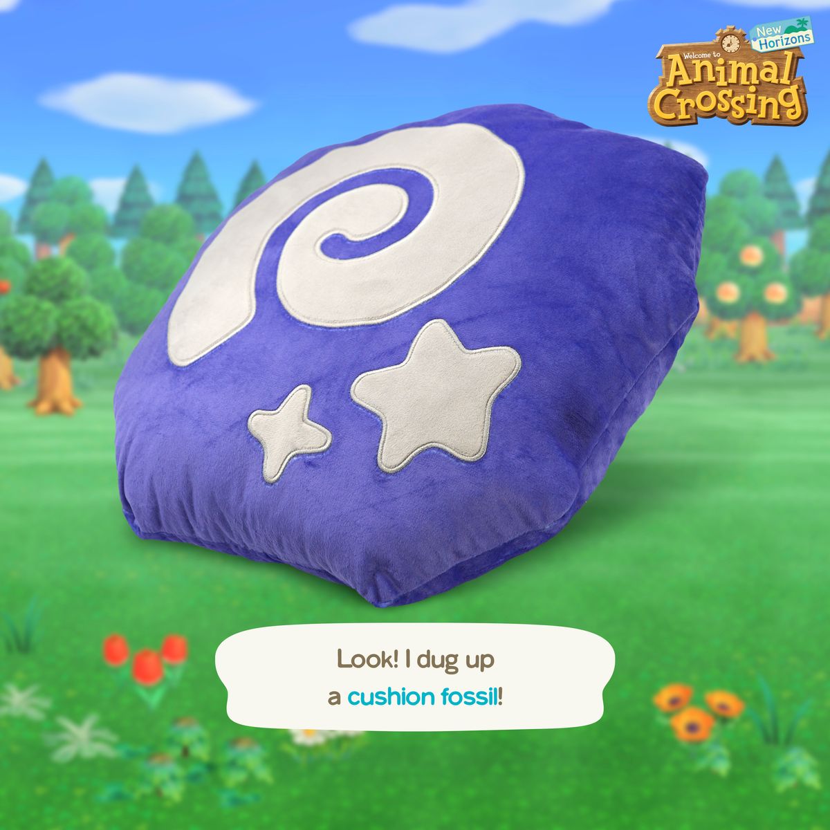 Animal Crossing - Fossil - Kissen