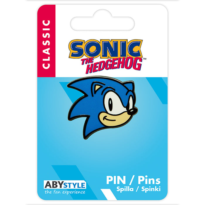 Sonic - Head - Pin | yvolve Shop