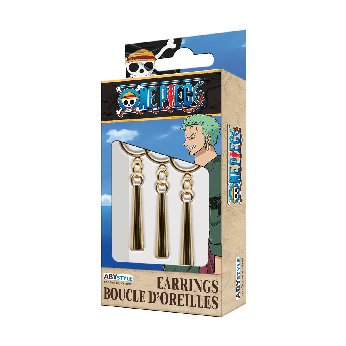 One Piece - Zoro - replica earring set