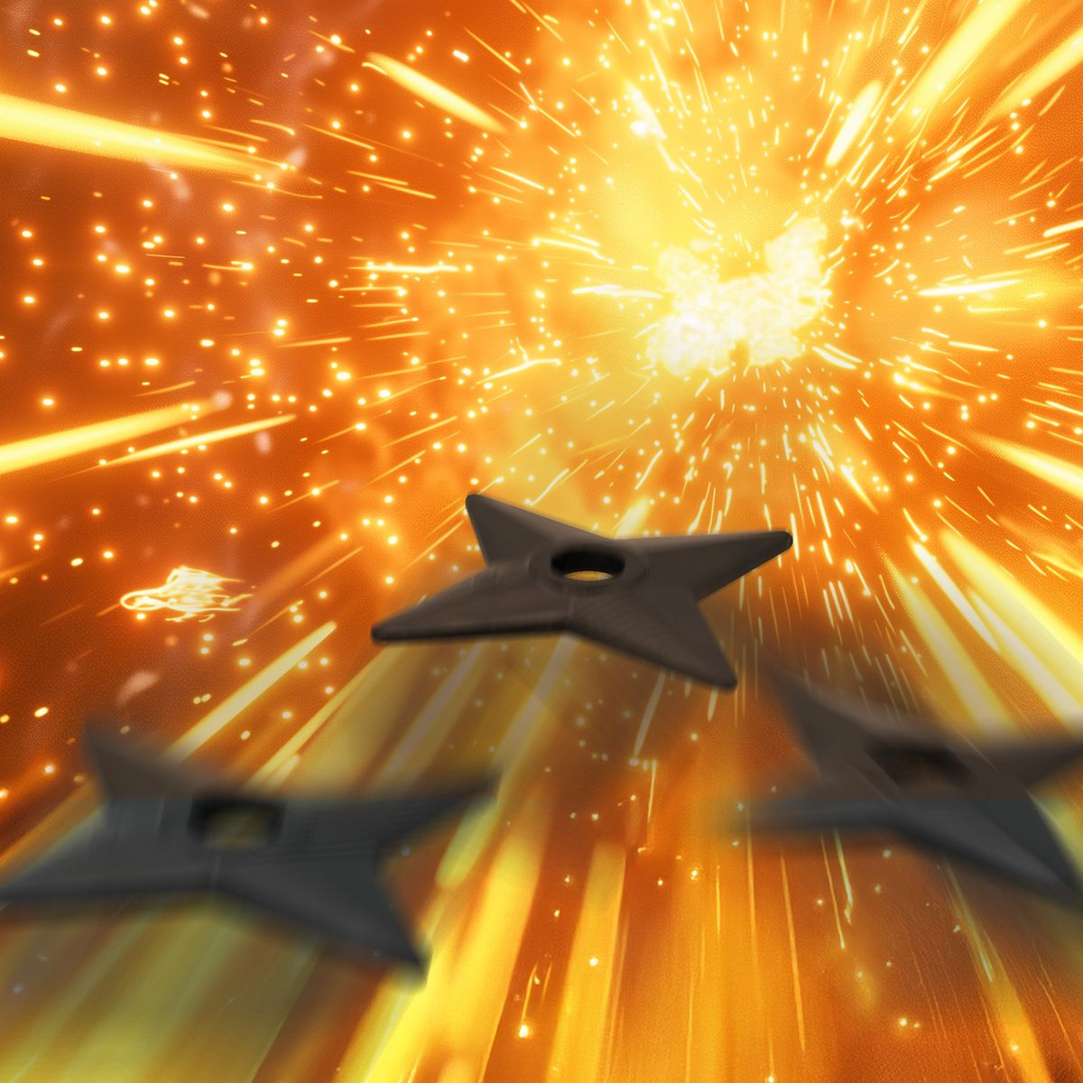 Naruto - Shuriken - Schaumstoff-Replika