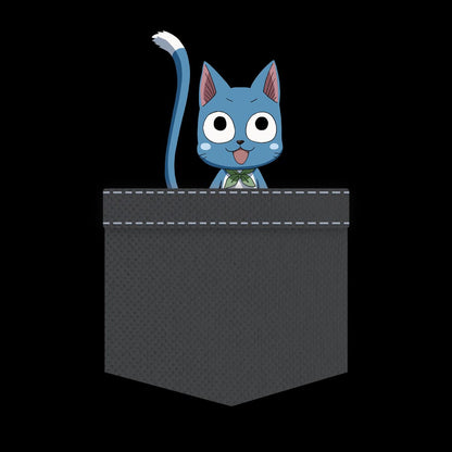 Fairy Tail - Happy Pocket - T-Shirt