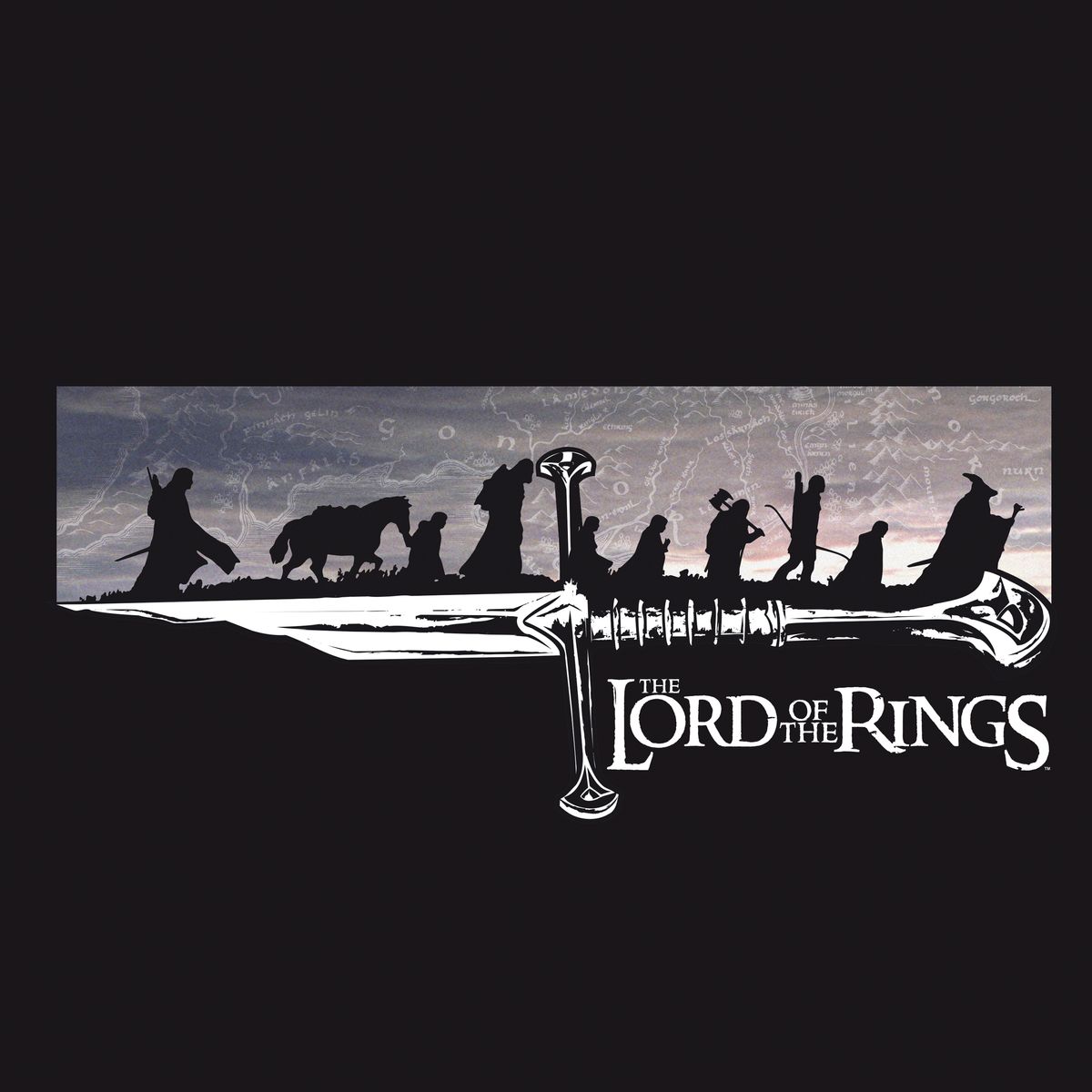 Herr der Ringe - The Fellowship - T-Shirt