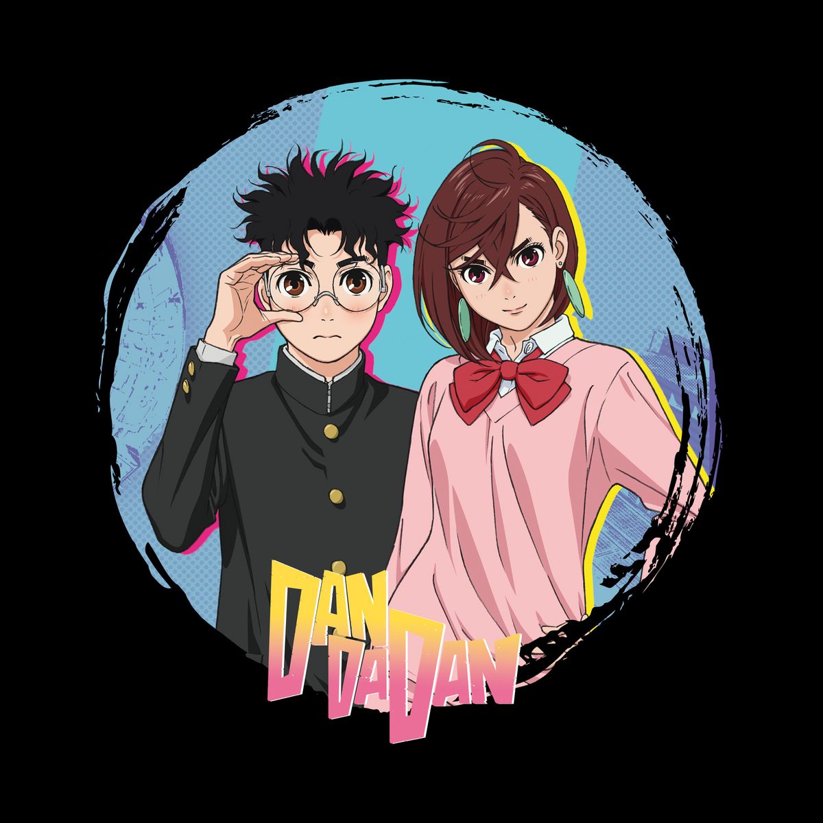 Dandadan - Momo &amp; Okarun - T-Shirt