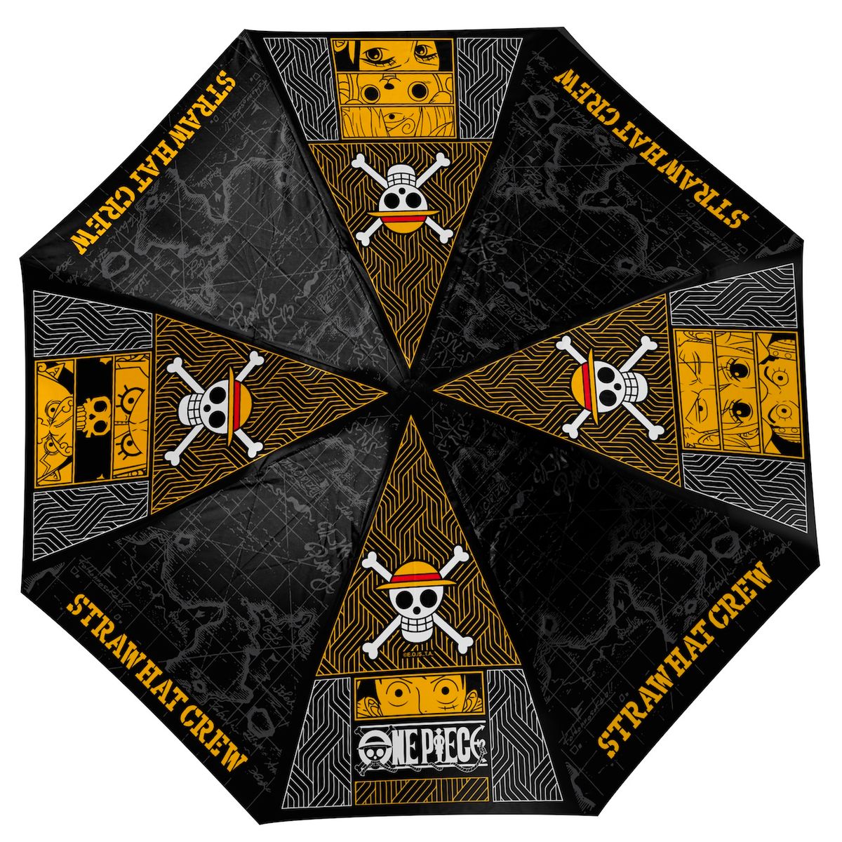One Piece - Straw Hat Crew - Regenschirm