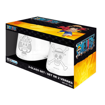 One Piece - Luffy &amp; Ace - Glasses Set