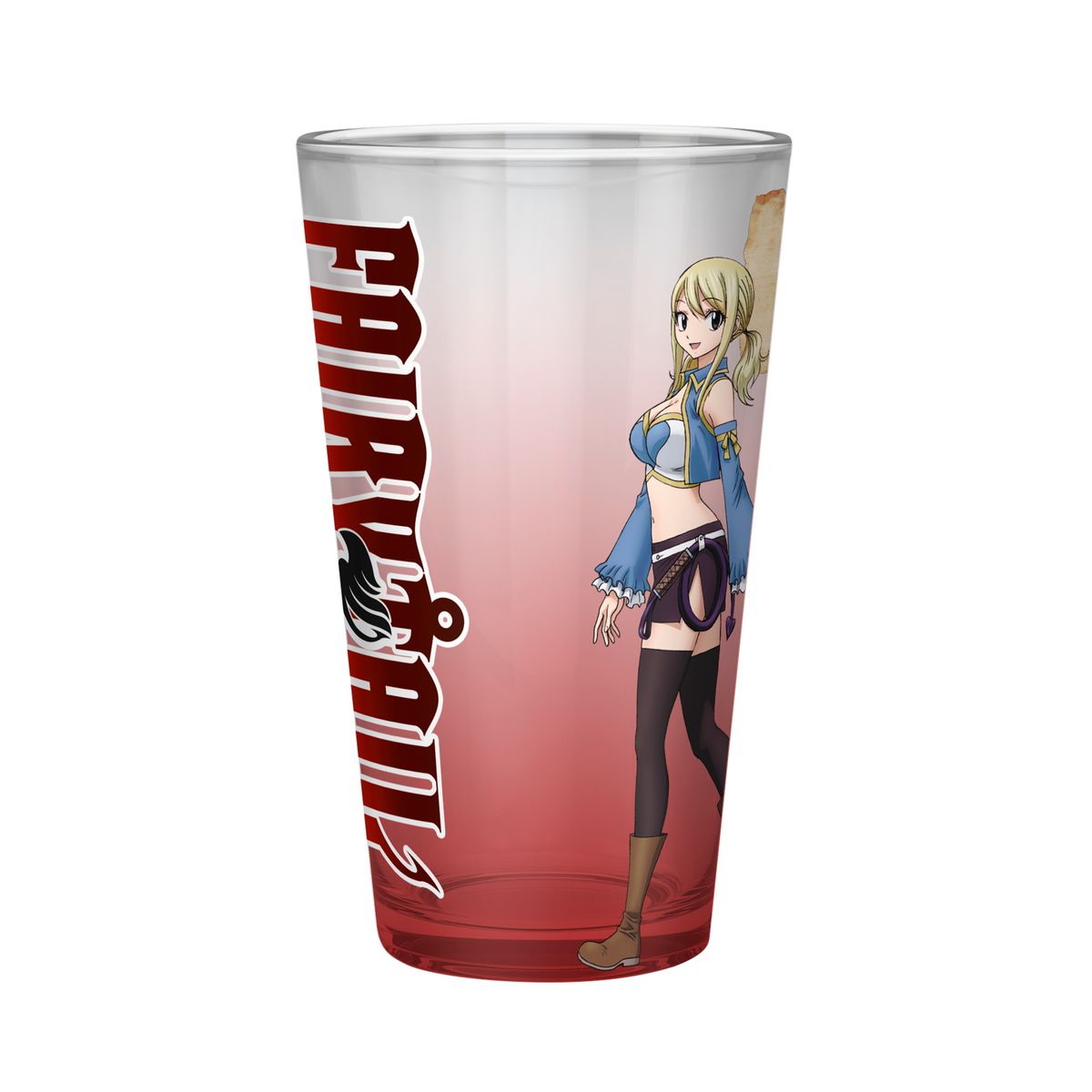 Fairy Tail - Natsu, Lucy, Happy & Plue - XXL-Trinkglas